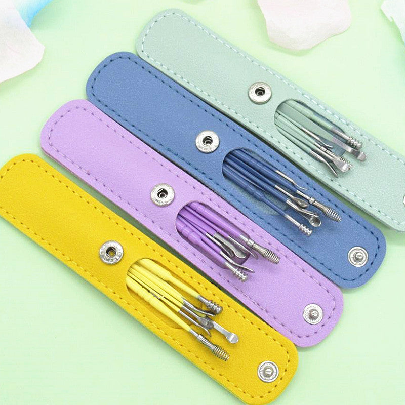 KIT 6 DE LIMPIEZA PROFESIONAL DE OIDO + ESTUCHE DE REGALO
