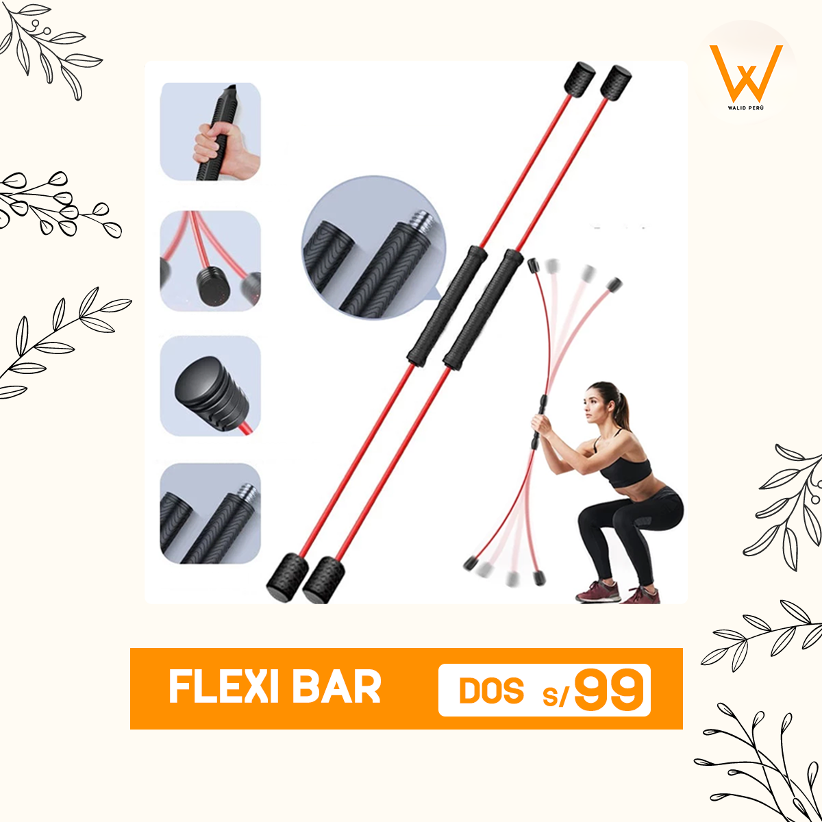 FLEXI BAR PRO - VARILLA ENTRENAMIENTO