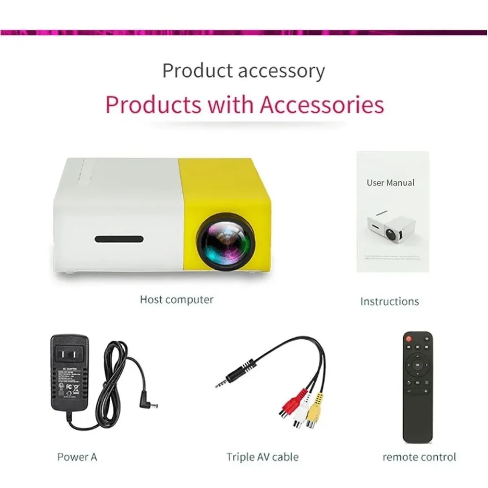 MINI PROYECTOR PORTATIL