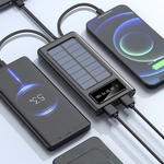 POWER BANK CARGA SOLAR CON CARGA RAPIDA