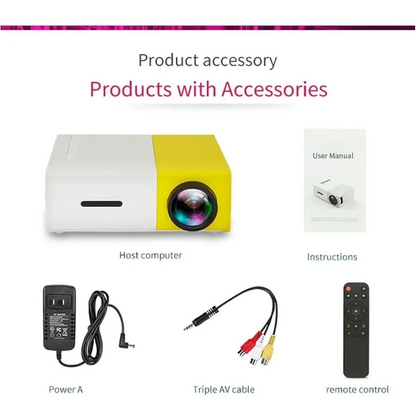 MINI PROYECTOR PORTATIL